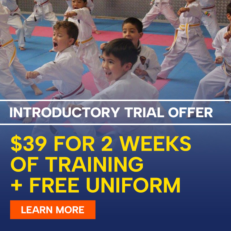 Introductory Trial Offer - $39 for 2 weeks of training + FREE uniform